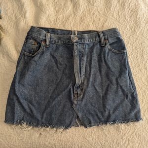 Levi's Mini Skirt Denim Size L